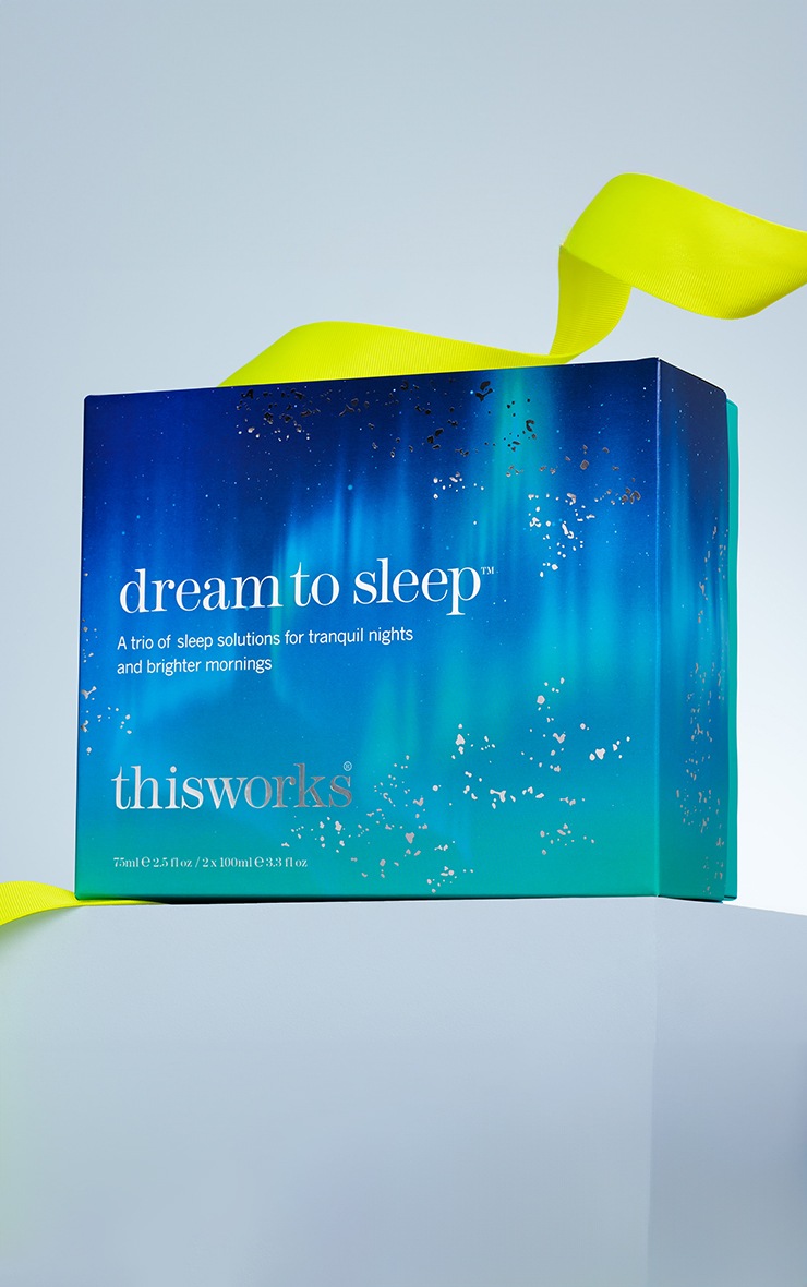 This Works Dream To Sleep Pillow Spray Shower Gel and Body Moisturiser Trio Gift Set (Worth £54) image 1