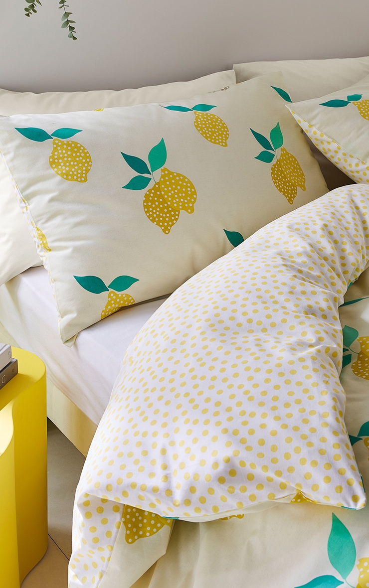 Sassy B Reversible Lemon Zest Duvet Set Double image 3