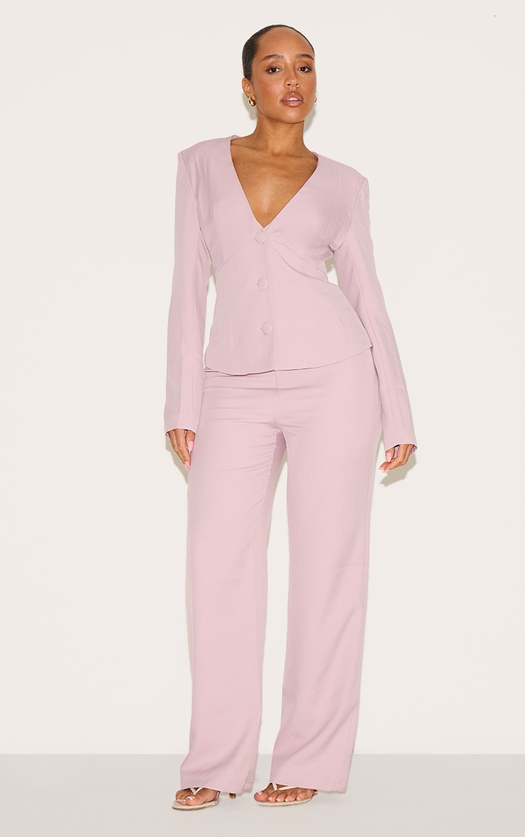 Shape Blush Pink Tailor Highwaisted Leg Pant image 1