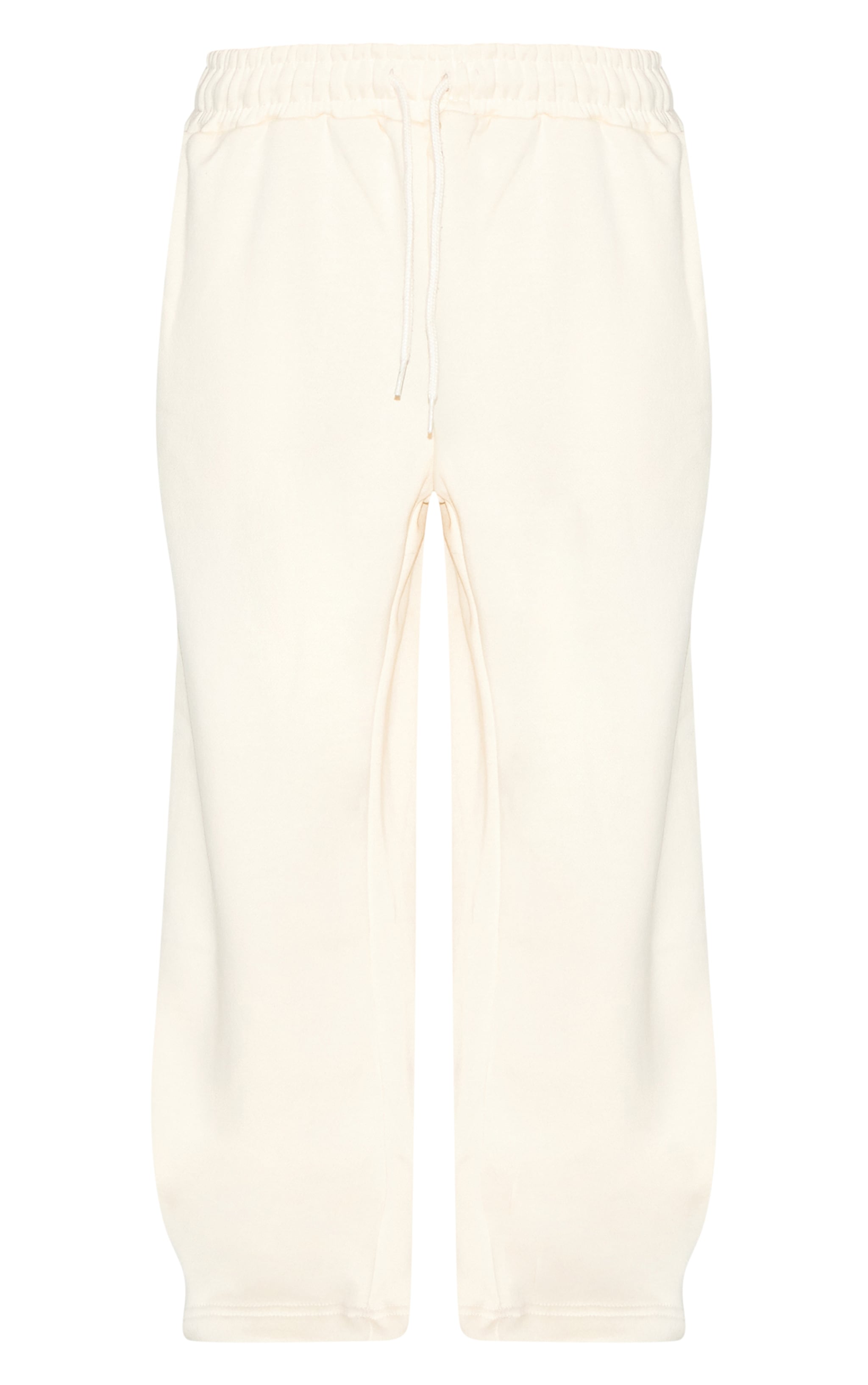 Petite Cream Oversized Wide Leg Sweatpants image 5