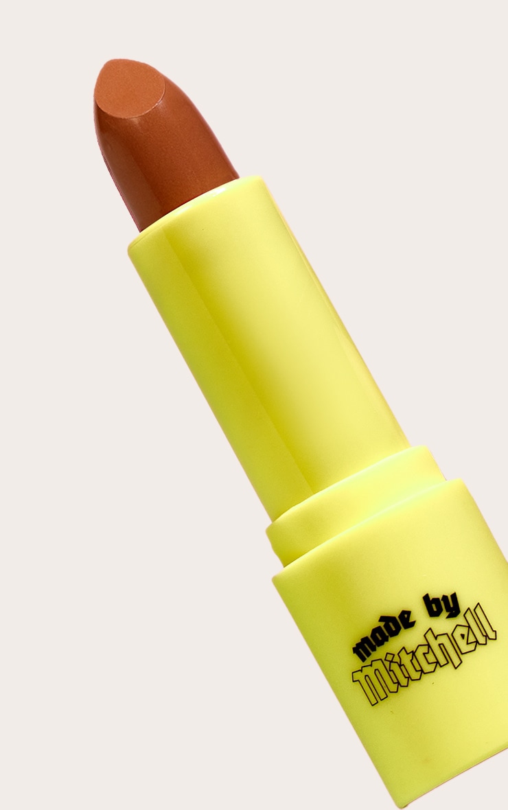 Made By Mitchell Mattitude Cream Lipstick - Greige Gurl image 2
