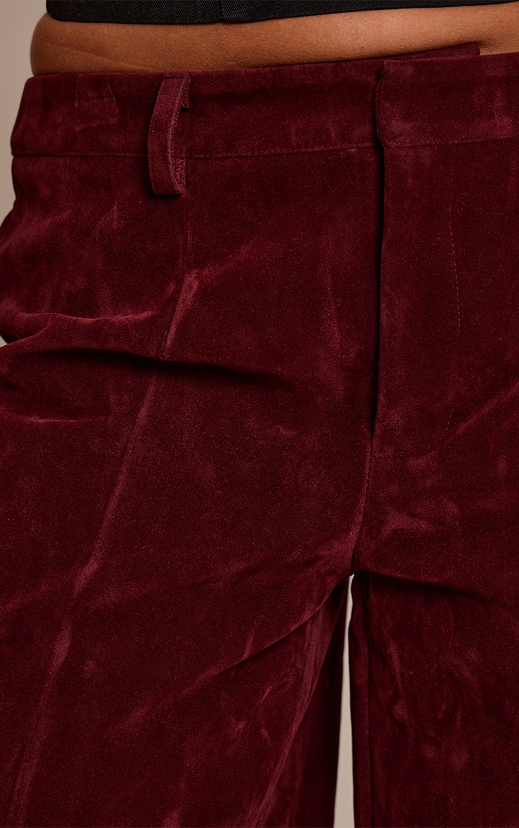 Jort en suédine prune image 5