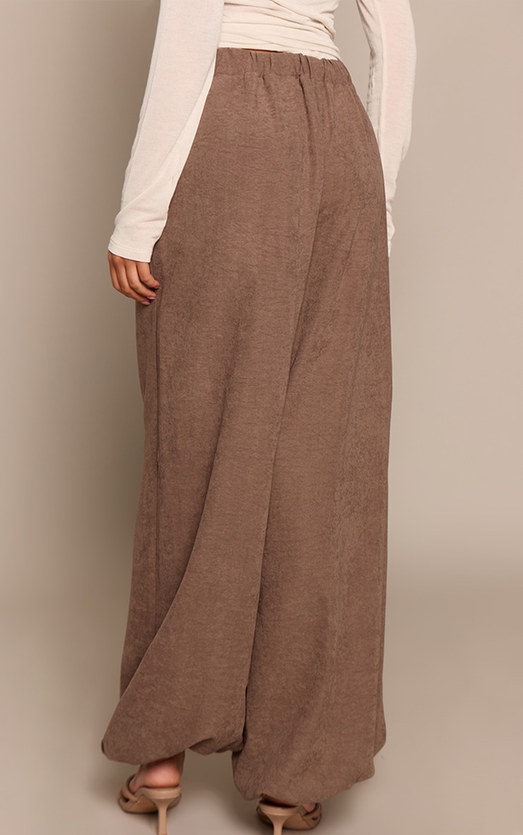 Mushroom Peach Skin Cuffed Leg Pant image 3