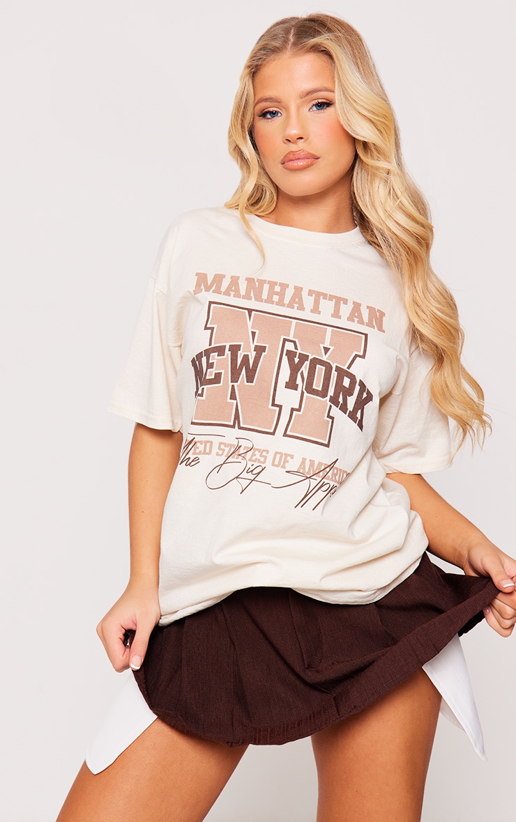 Stone New York NY Print T Shirt image 3