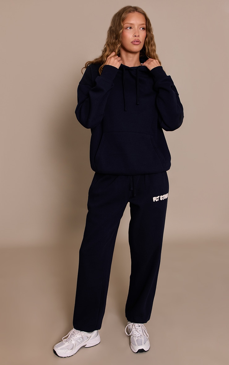 Navy PLT Studio Print Cuffed Sweatpants image 2