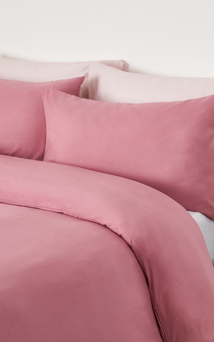 Blush Soft Touch King Duvet Set Home PrettyLittleThing AUS
