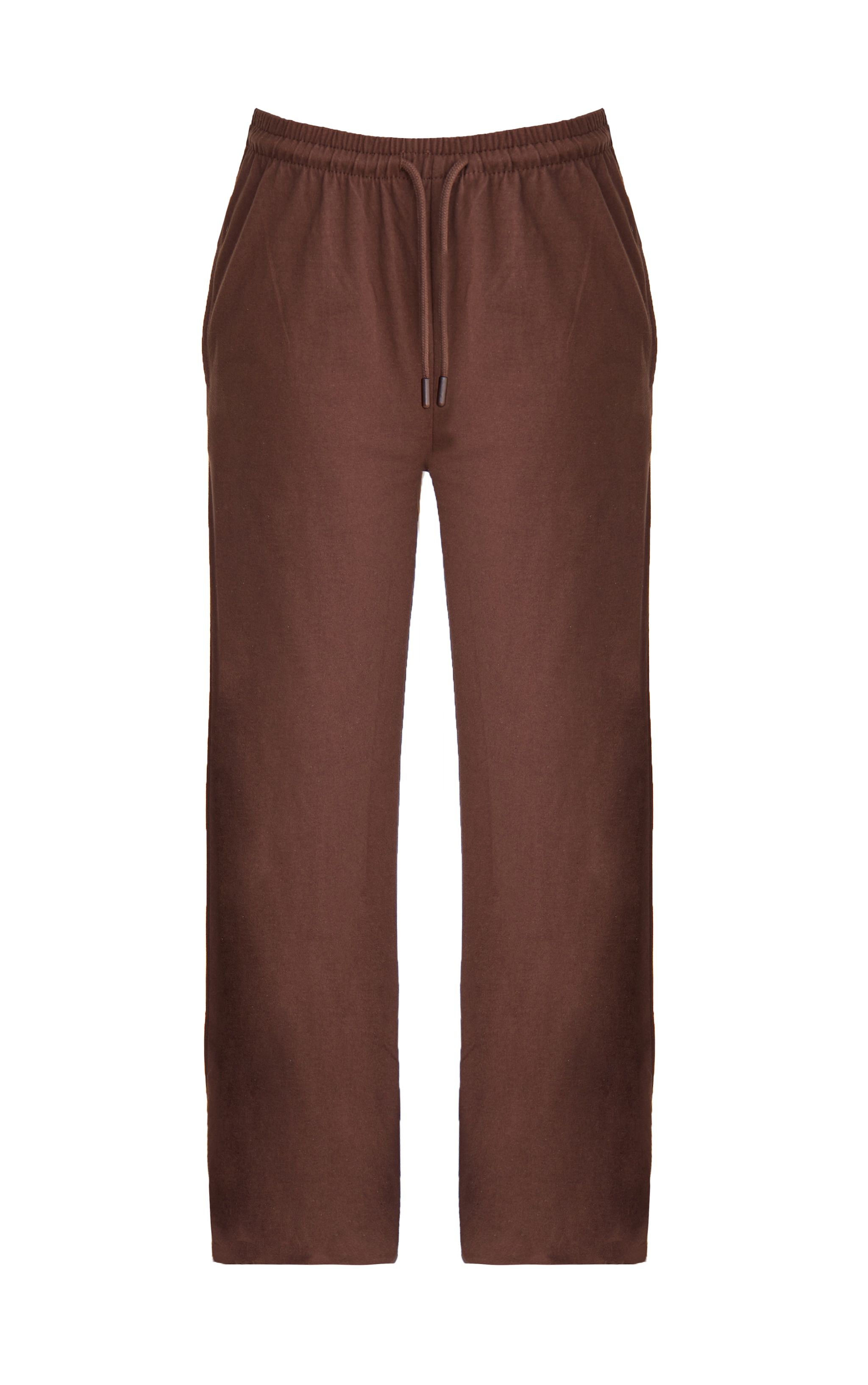 Chocolate Low Rise Wide Leg Trousers image 5