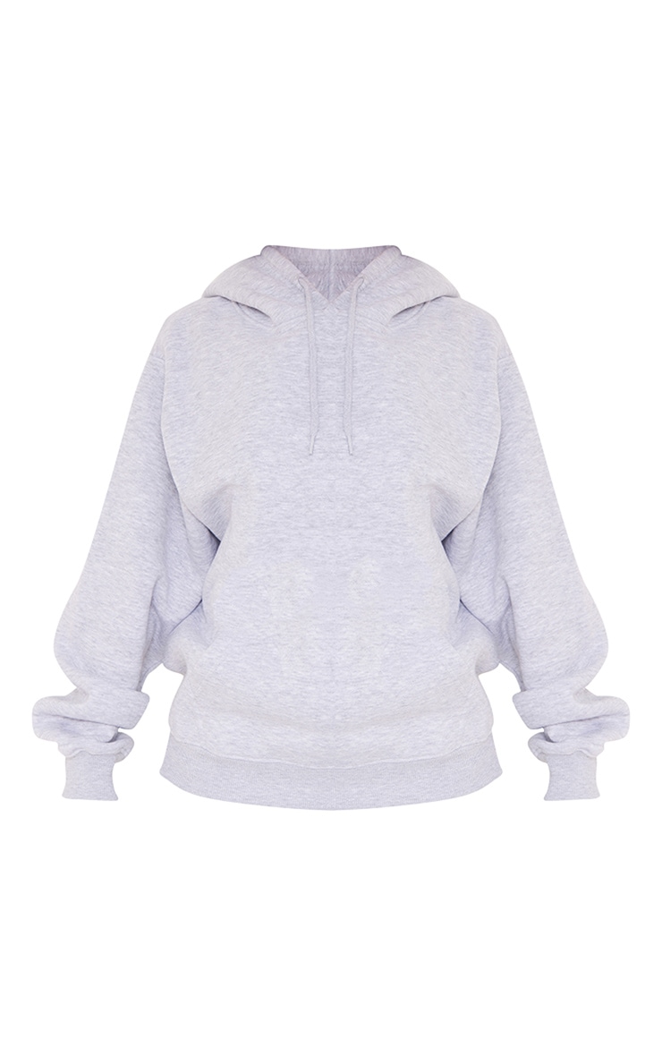 Petite Hoodie oversize gris cendré image 5