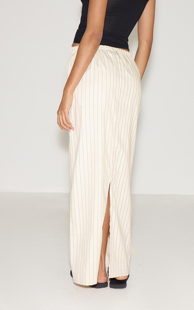 【sio】BUCKLE PLEATS STRIPE MAXI SKIRT MUSINSA | SIO Buckle Pleated Stripe Maxi Skirt [Gray]