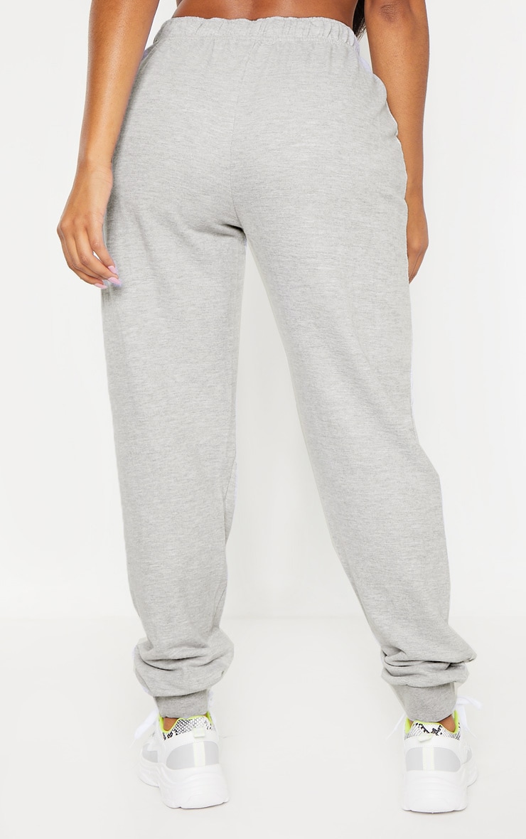 Shape Grey Lace Up Detail Sweat Joggers image 4