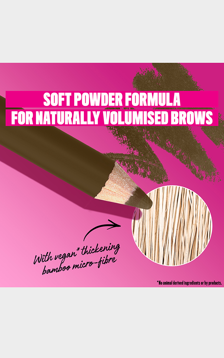 Nyx Professional Makeup Powder Louder Brow Pencil - Taupe image 4