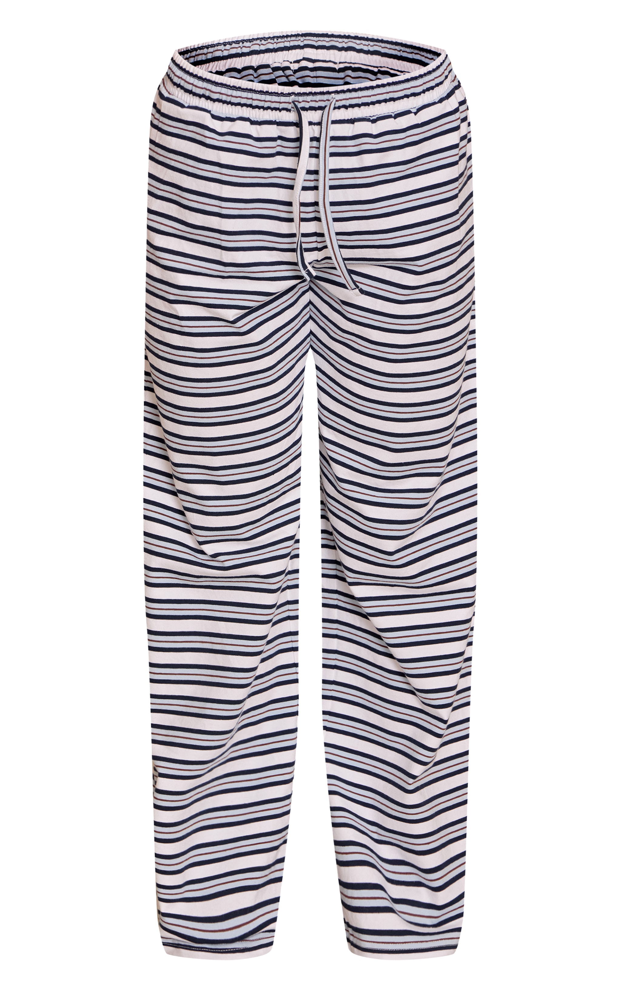 Petite Blue Striped Pants image 5