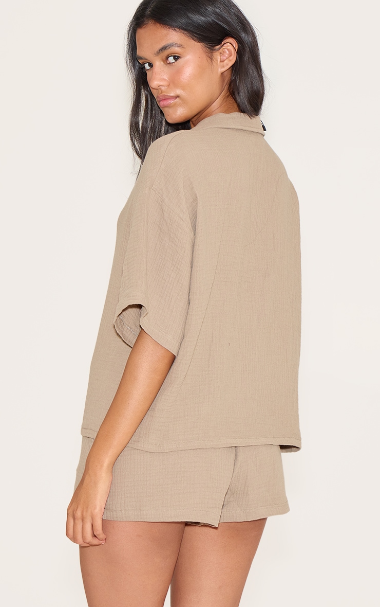 Clay Woven Short Sleeve Shirt image 2