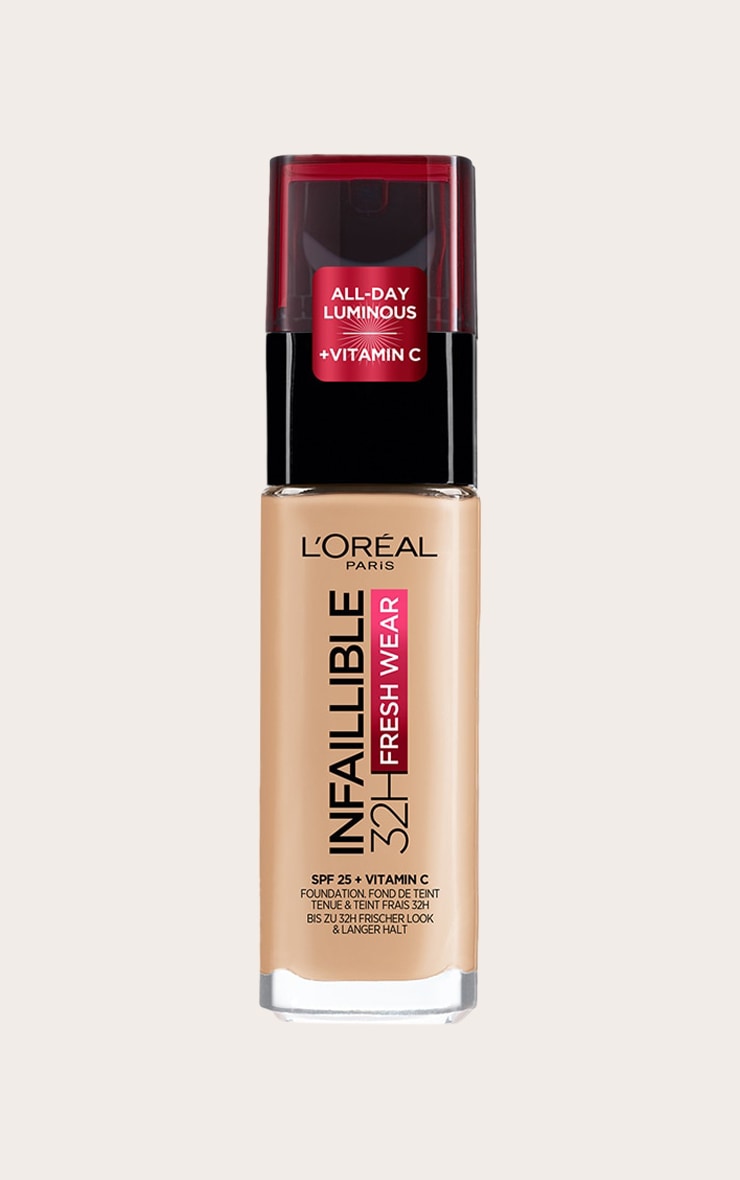 L'Oréal Paris INFAILLIBLE Fond de teint longue tenue 32h 120 Golden Vanilla image 1