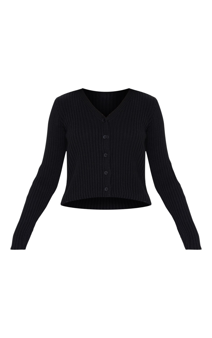pretty little thing black cardigan