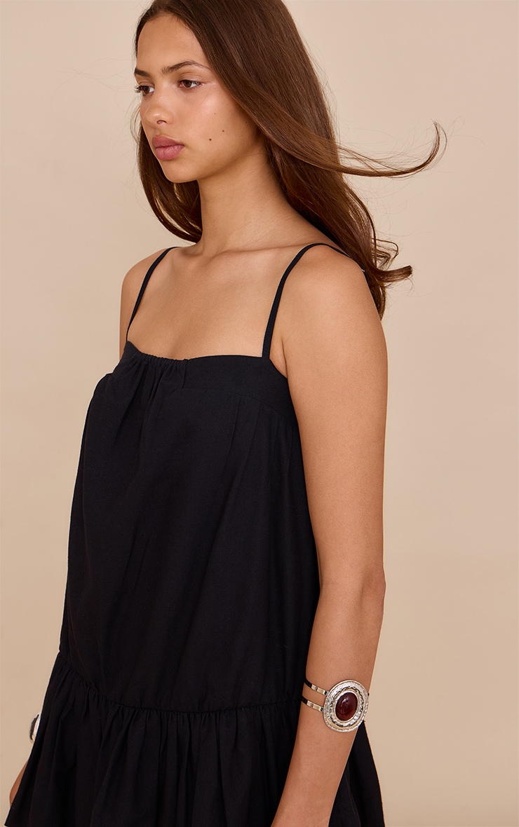 Black Puff Ball Dress image 4
