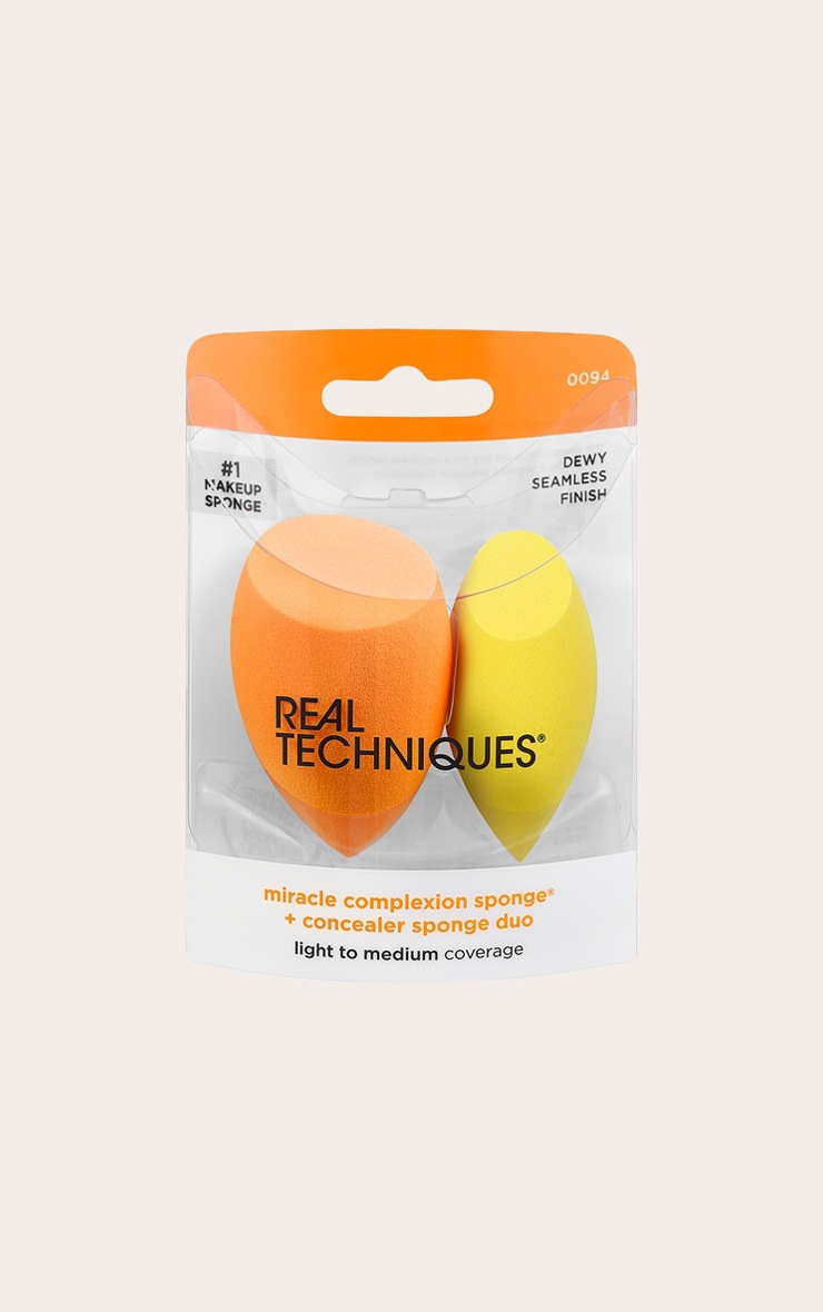 Real Techniques Éponge de maquillage Miracle Complexion & éponge pour anti-cernes image 2