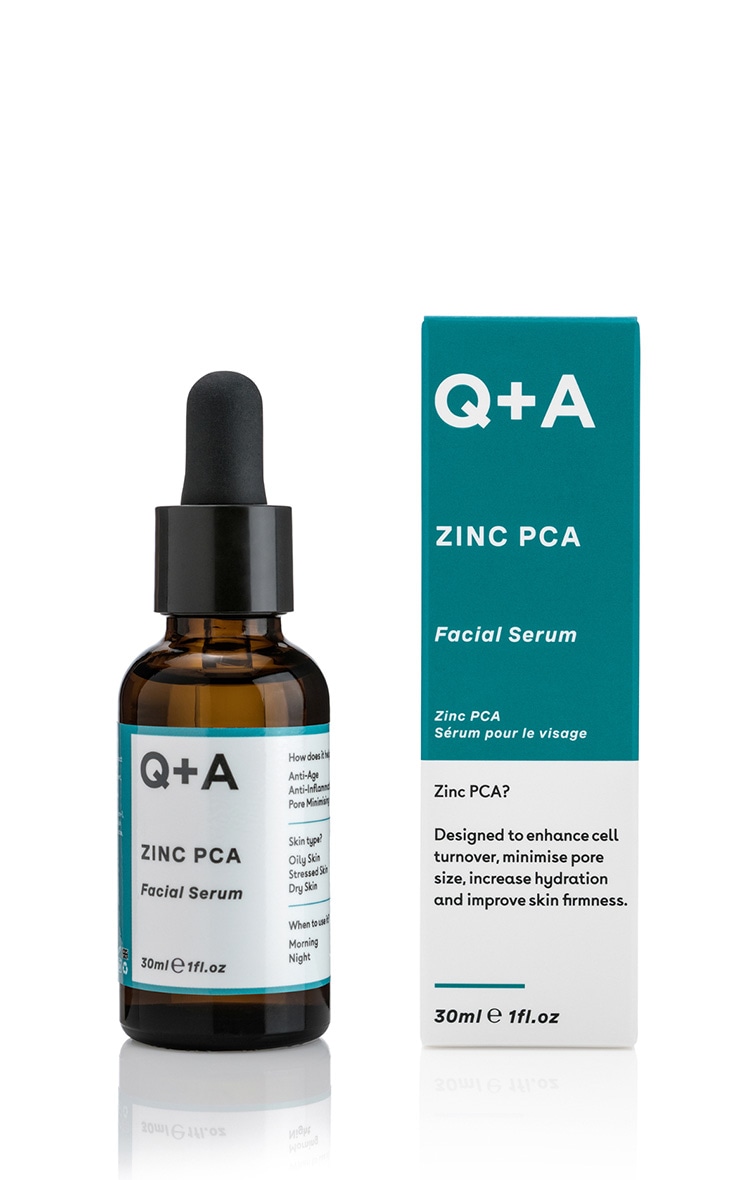 Q+A Zinc Pca Facial Serum 30Ml Beauty PrettyLittleThing