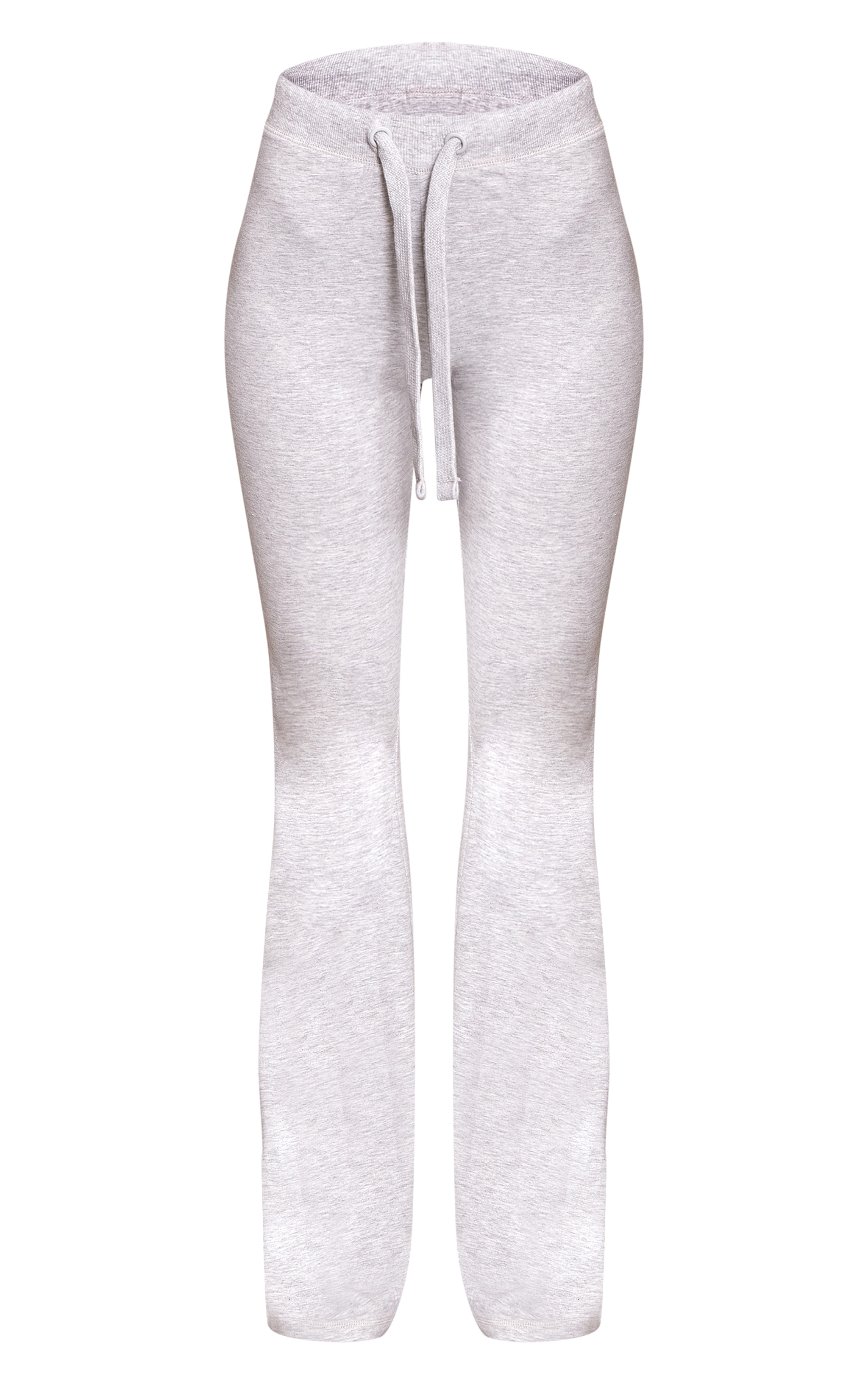 Tall Ash Grey Low Rise Skinny Flare Trousers image 5