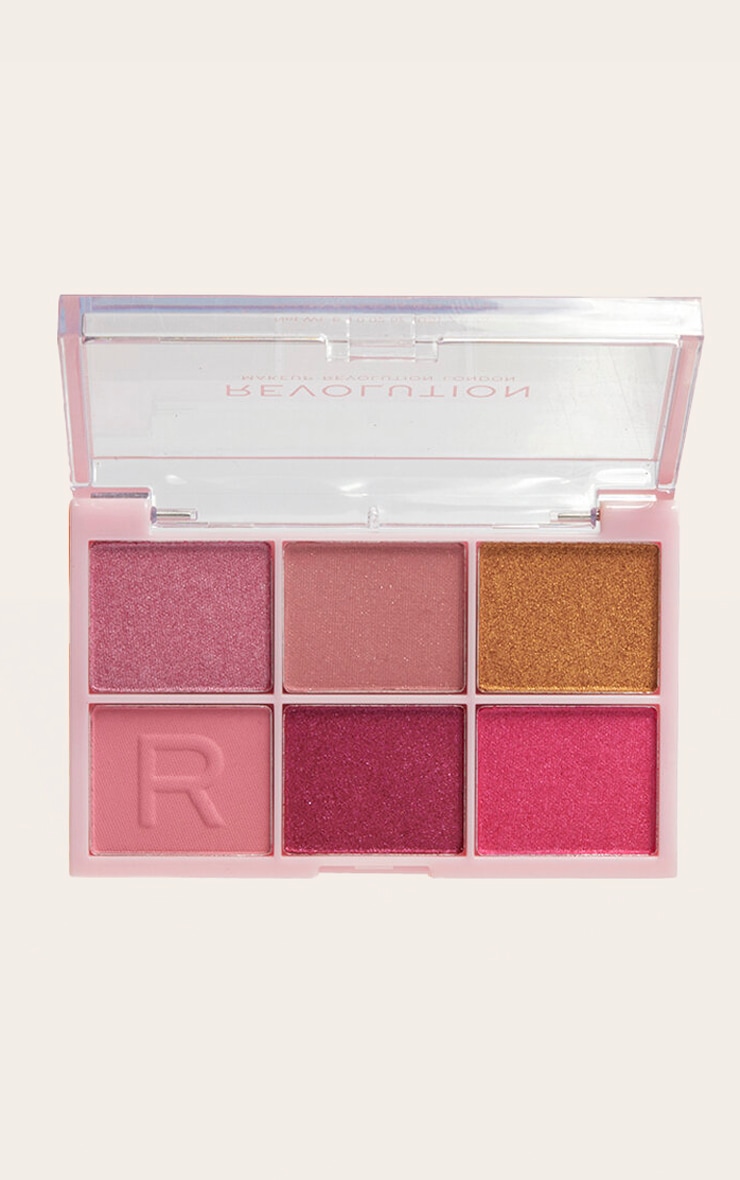 Revolution Mini Colour Reloaded Eyeshadow Palette Heartbreaker Pink image 1