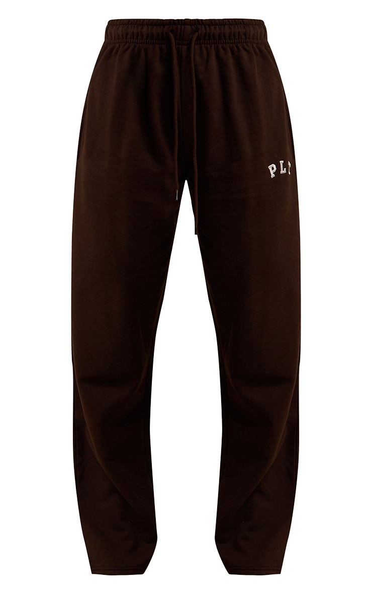 PRETTYLITTLETHING Jogging large espresso à logo oversize image 5