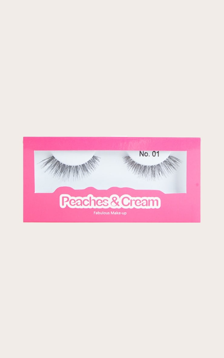 Peaches & Cream NO 1 False Eyelashes image 1