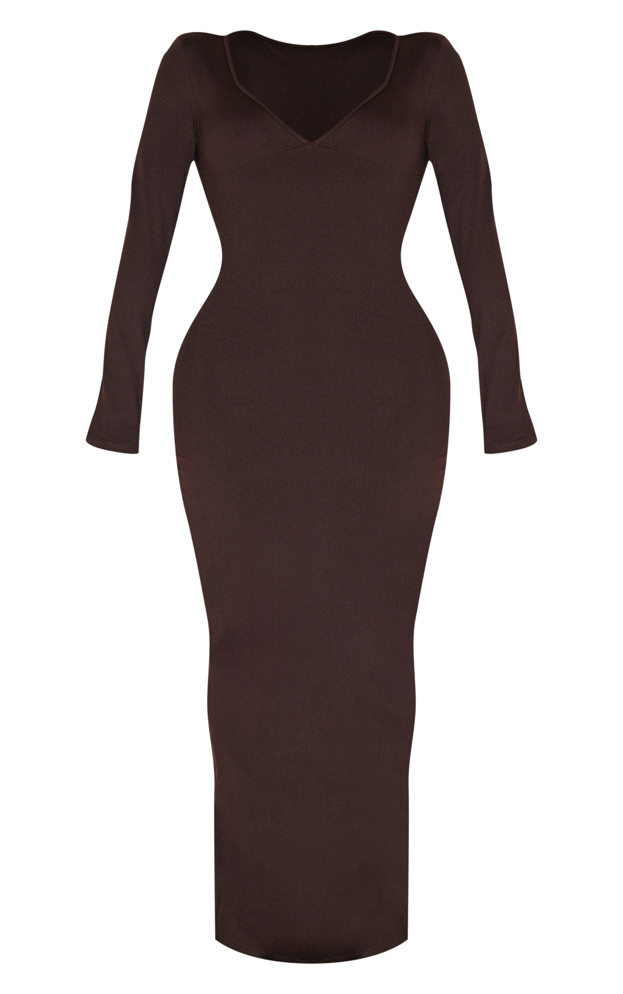 Shape Chocolate Sculpt Sweetheart Neck Maxi Dress image 5