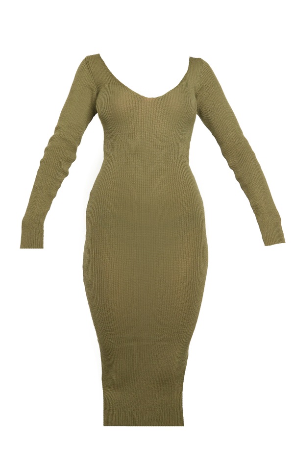 DEEP V KNIT DRESS HADLEY - KING LOUIE