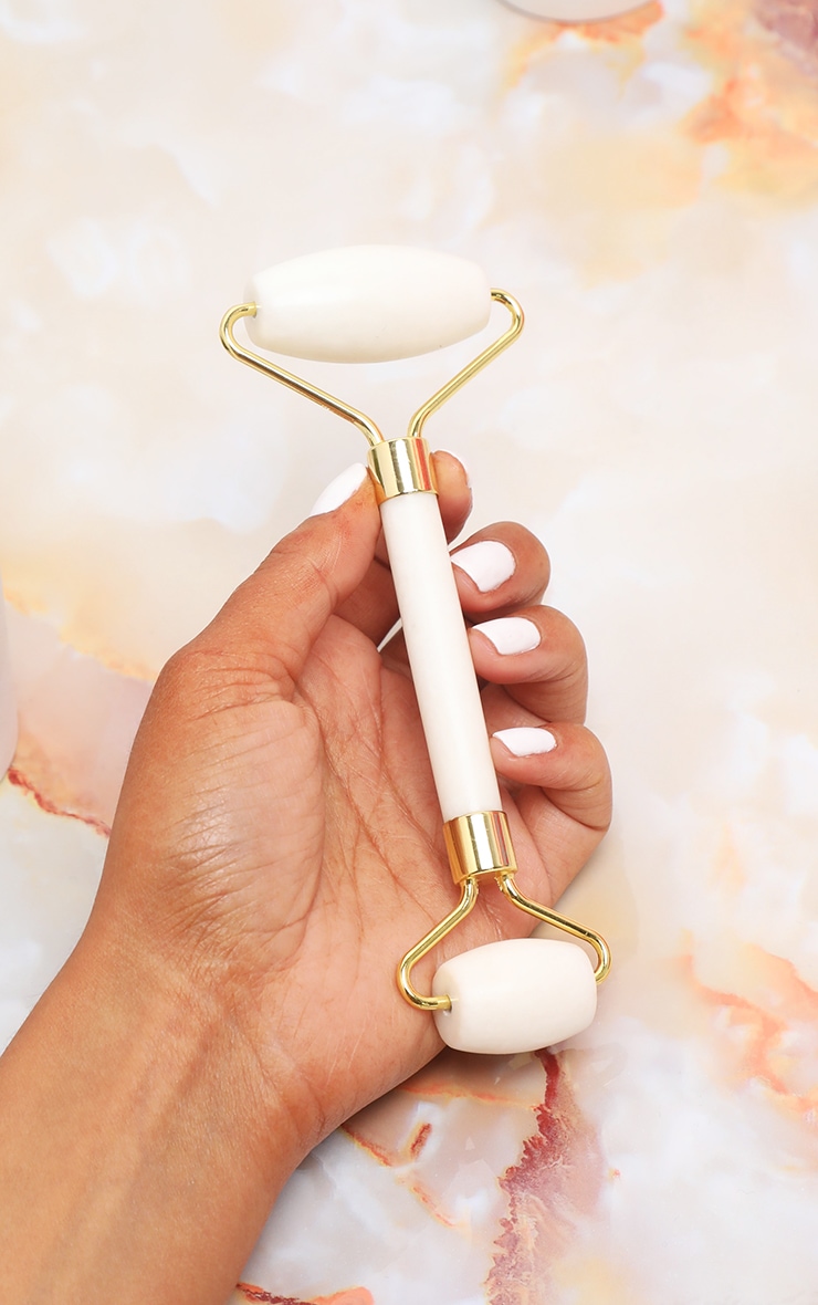 White Facial Massage Roller