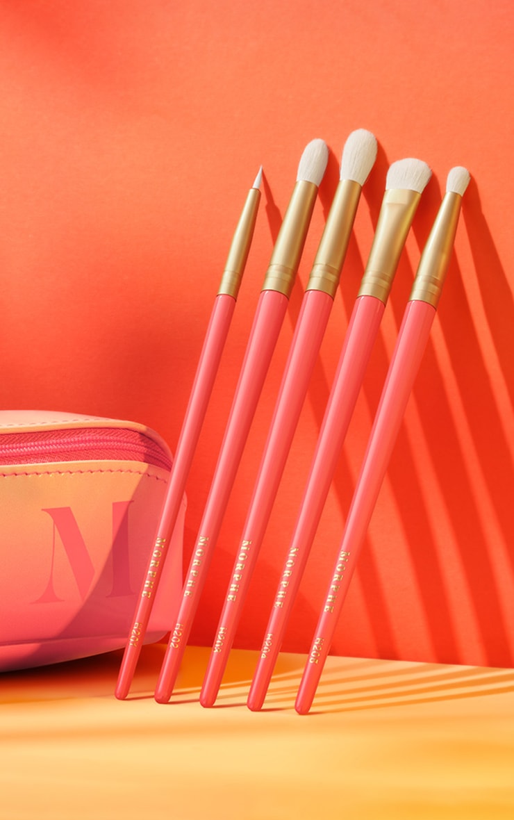 Morphe Heatseeker 5Piece Eye Brush Set PrettyLittleThing IE