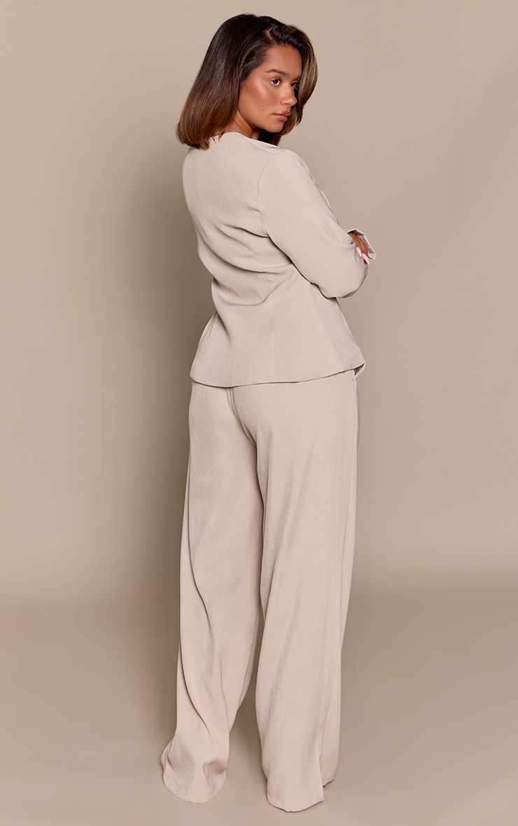 Shape Stone Seam Detail Wide Leg Pants image 3