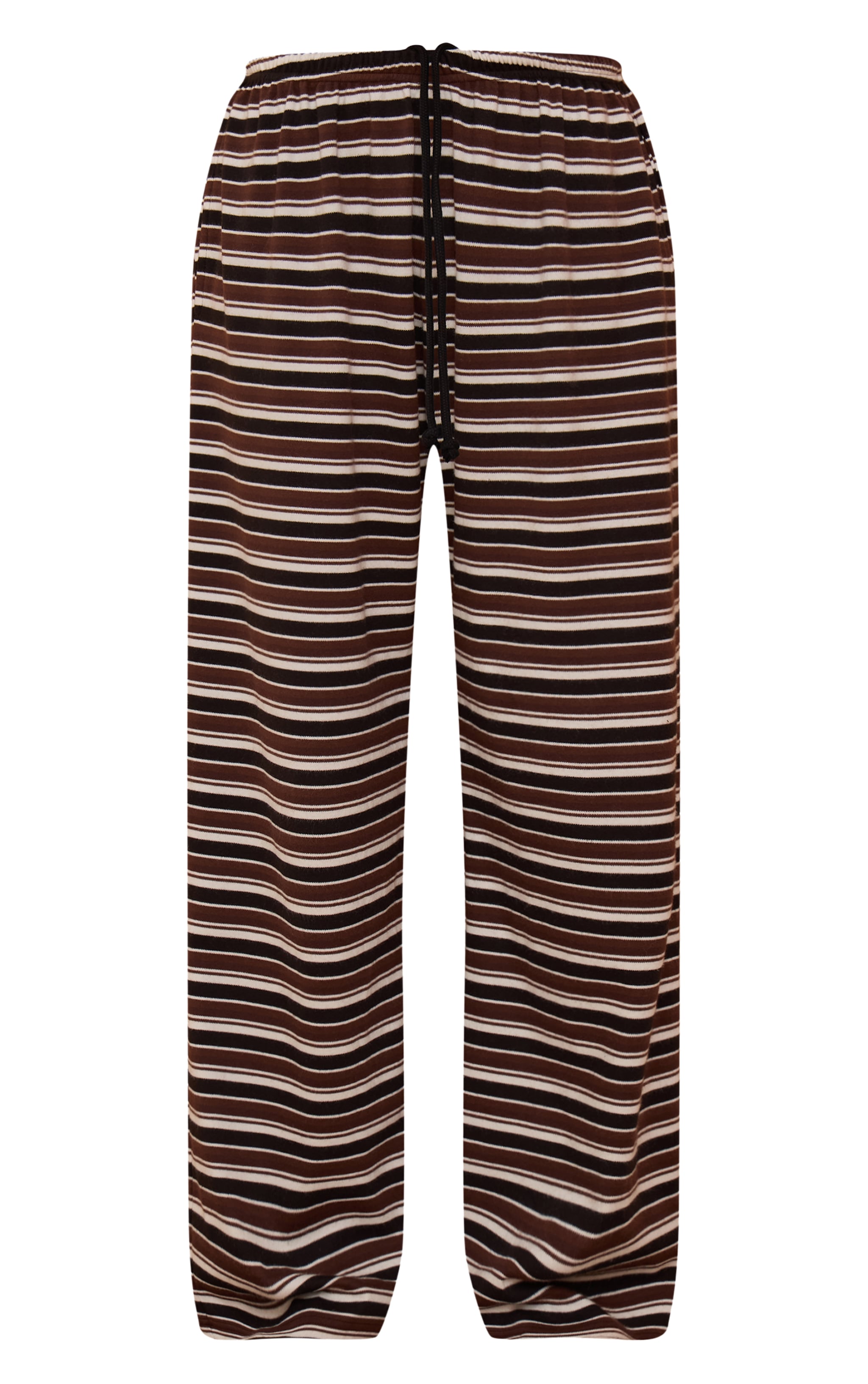 Black Stripe Super Soft Wide Leg Sweatpants image 5
