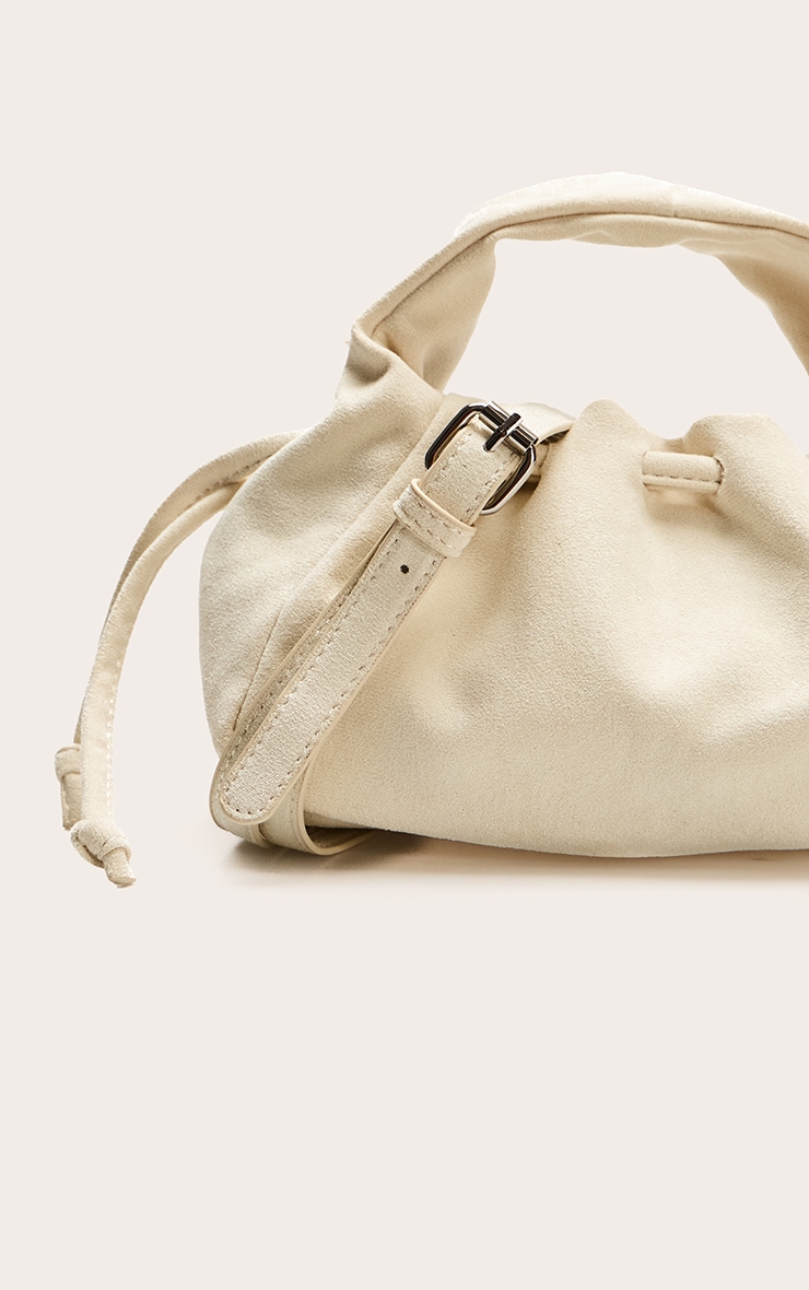 Butter Yellow PU Mini Tassel Detail Handbag image 3