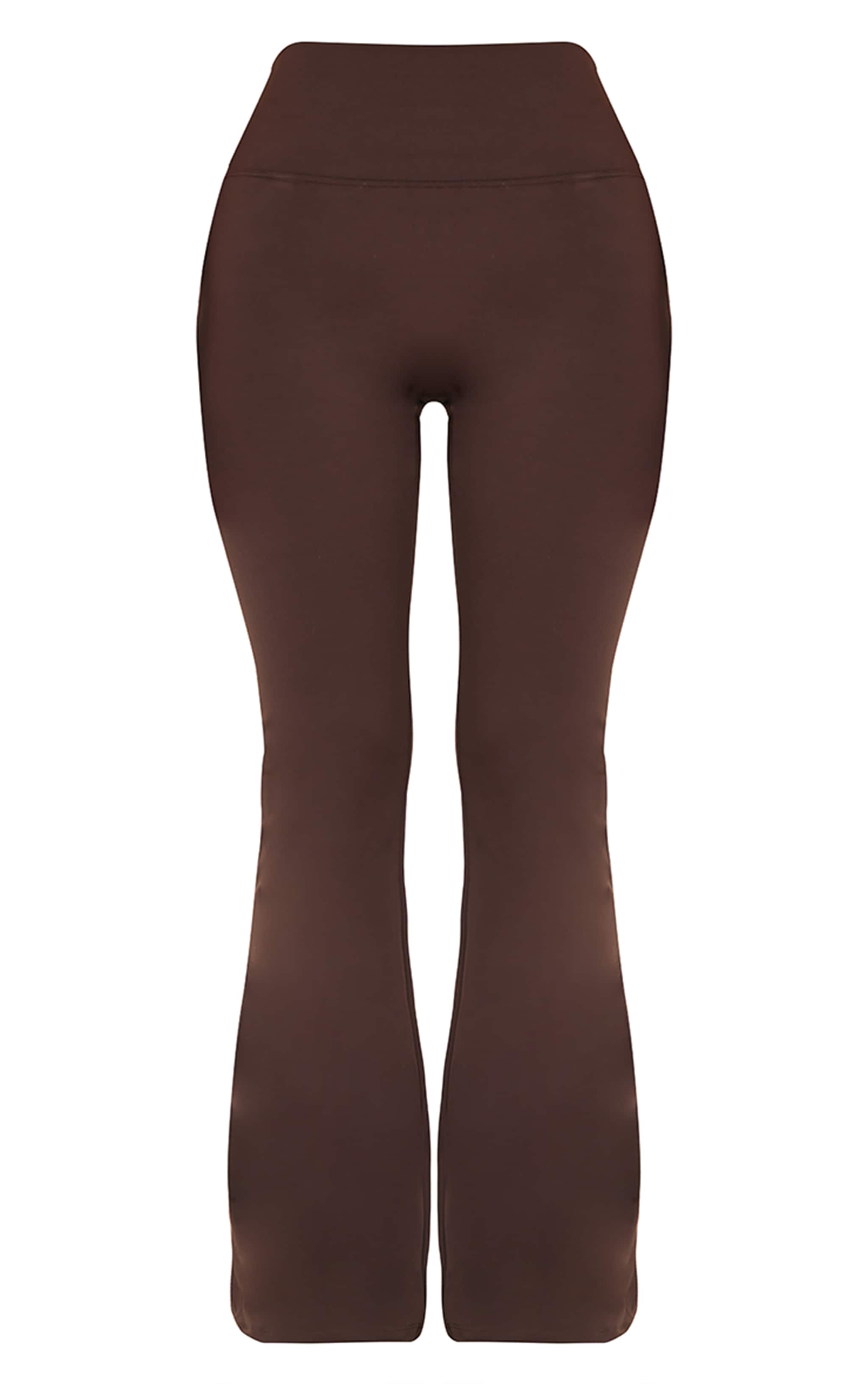 Petite Espresso Sculpt High Waist Flared Yoga Pants image 5