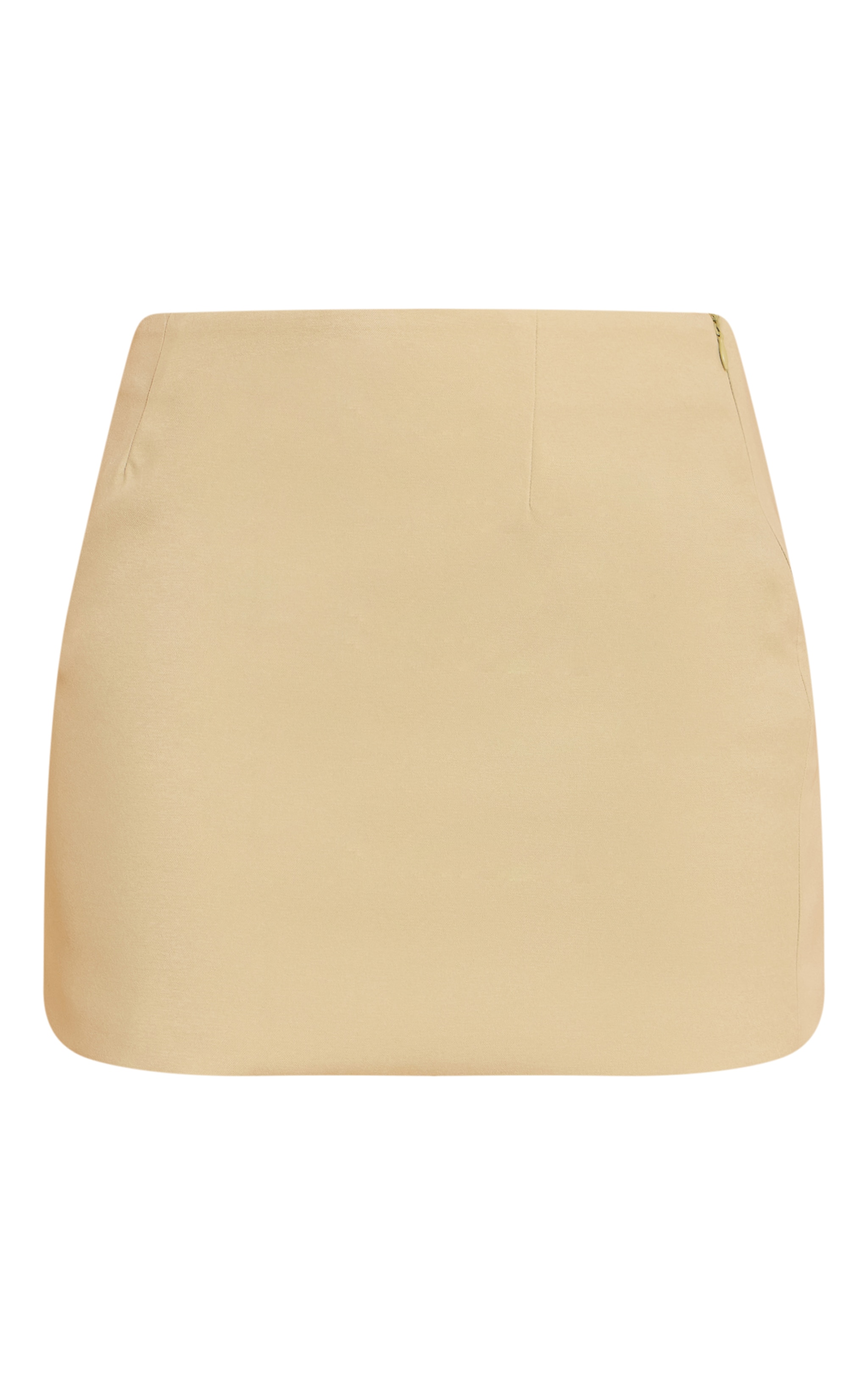 Sage Woven A Line Mini Skirt image 6