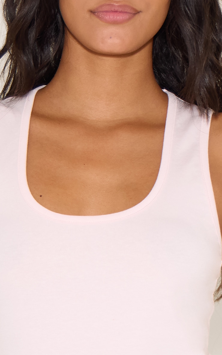 Baby Pink Jersey Pj Vest image 4