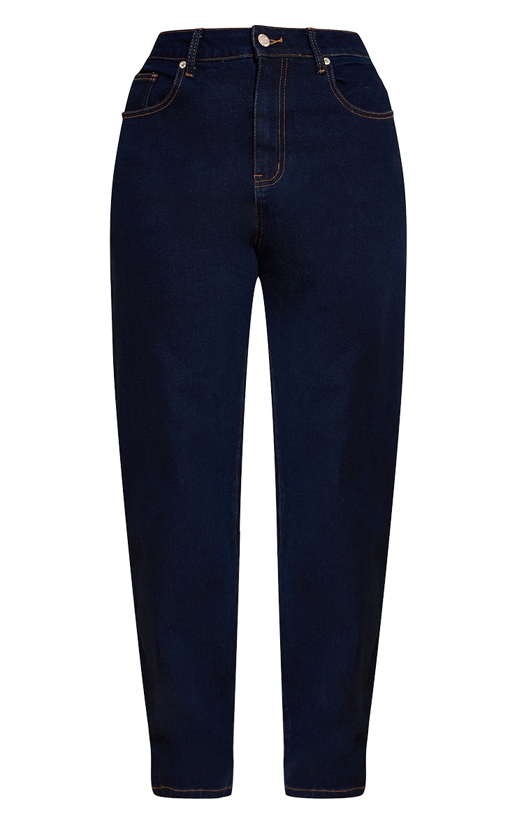 Shape Indigo Stretch Denim Tailored Barrel Jeans image 5