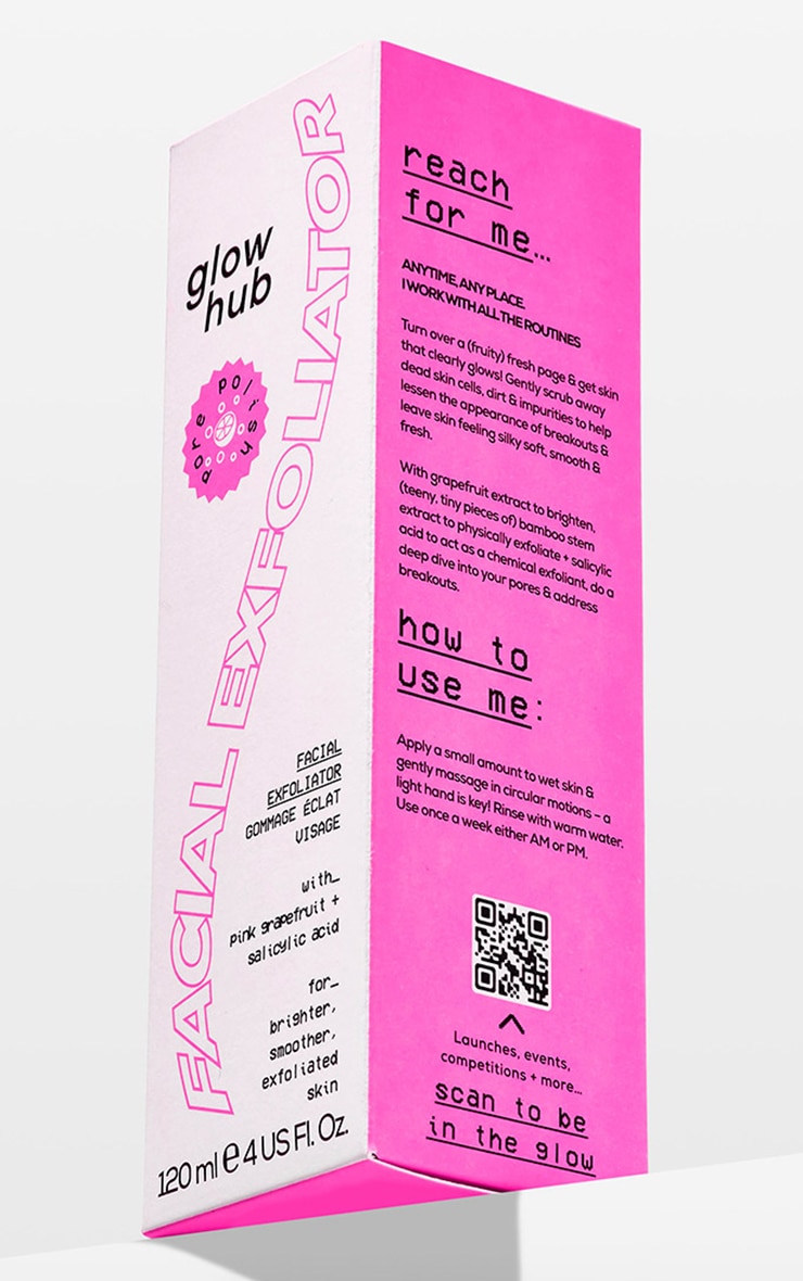 Glow Hub Gommage éclat visage Pore Polish image 3