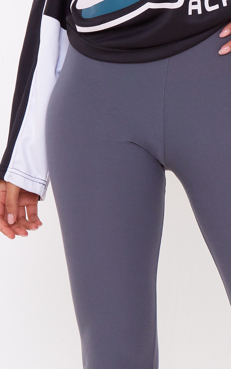 Tall Charcoal Soft Touch Jersey Leggings image 4
