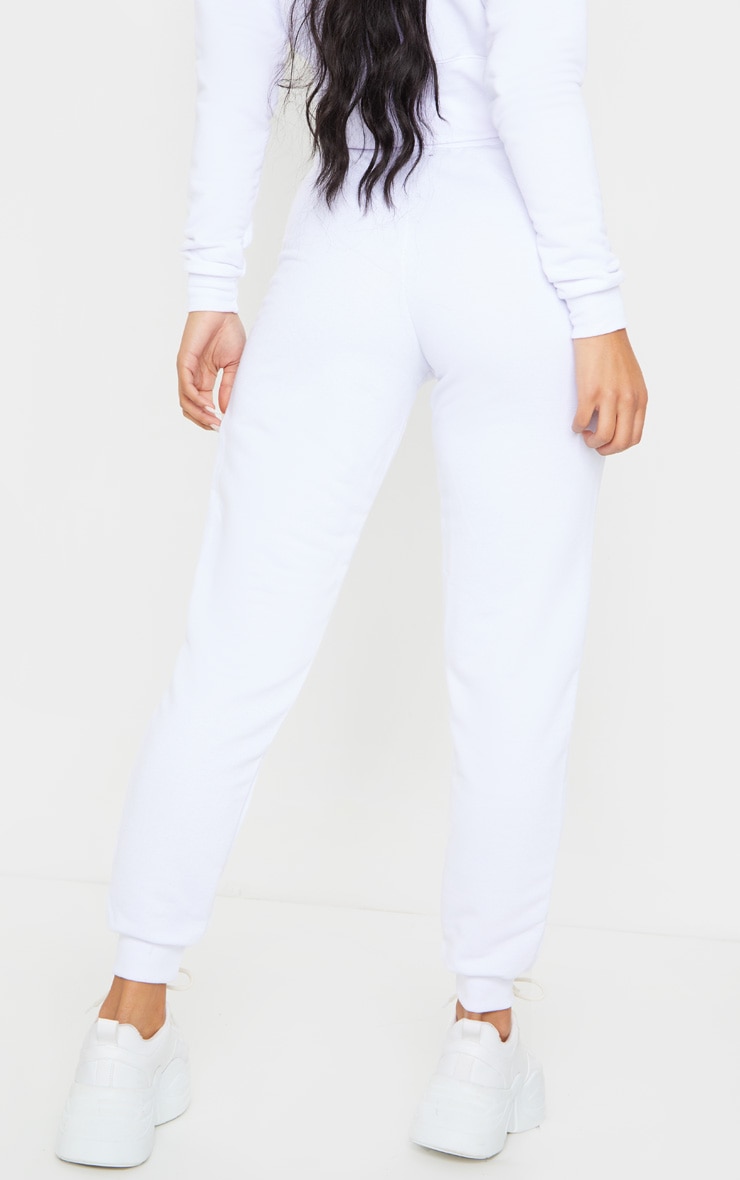 White Ultimate Sweat Joggers image 3