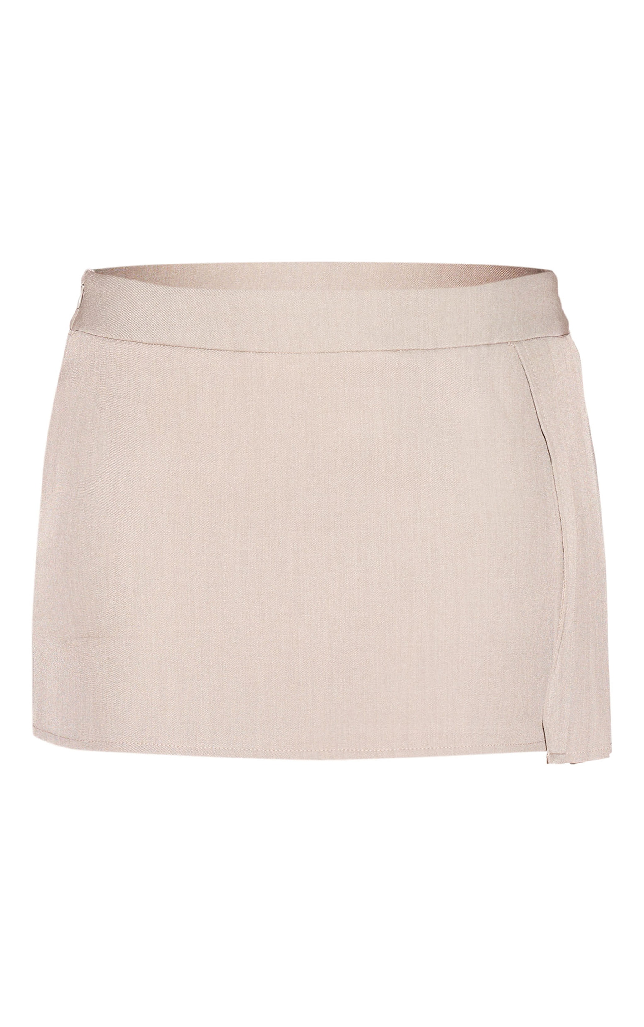 Clay Tailored Pleated Micro Mini Skirt image 6