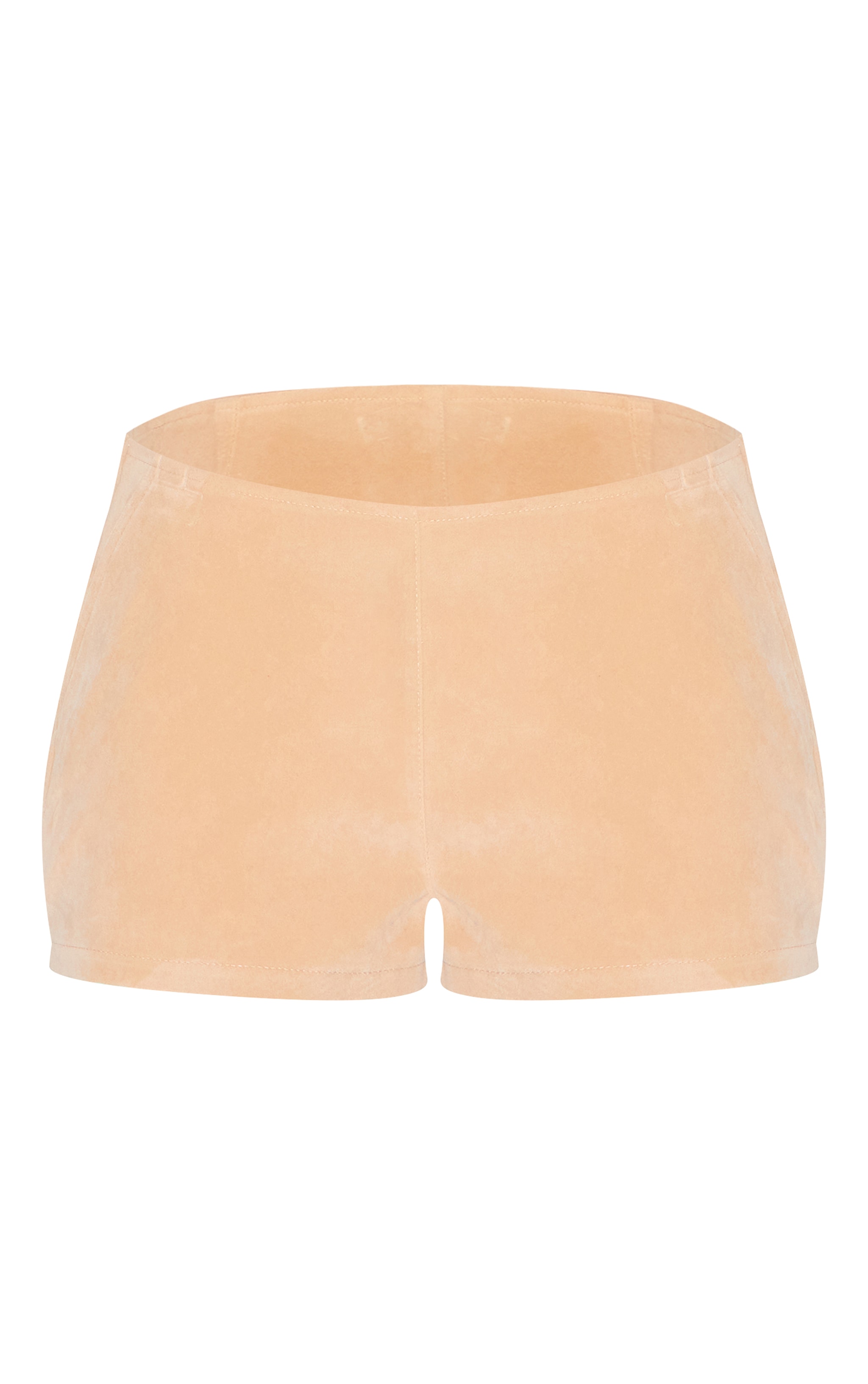 Sand Suede Low Rise Hot Pants image 1
