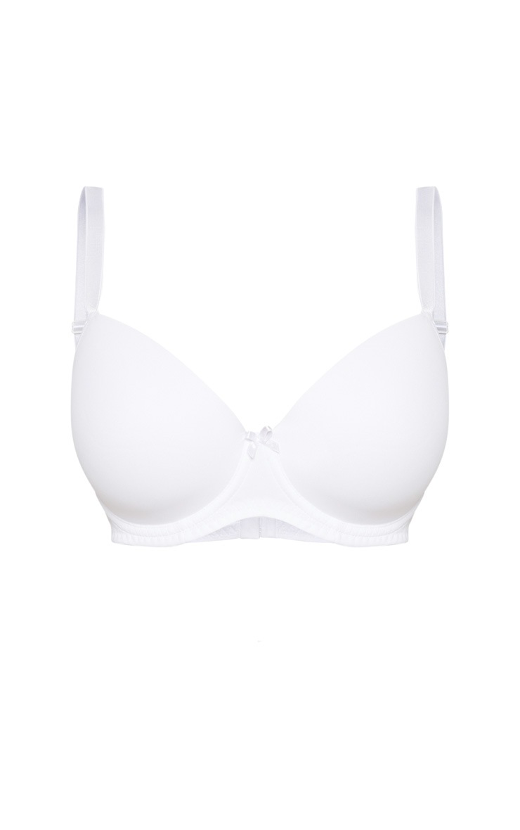 Ivory rose white fuller bust t shirt bra 4x4 knee