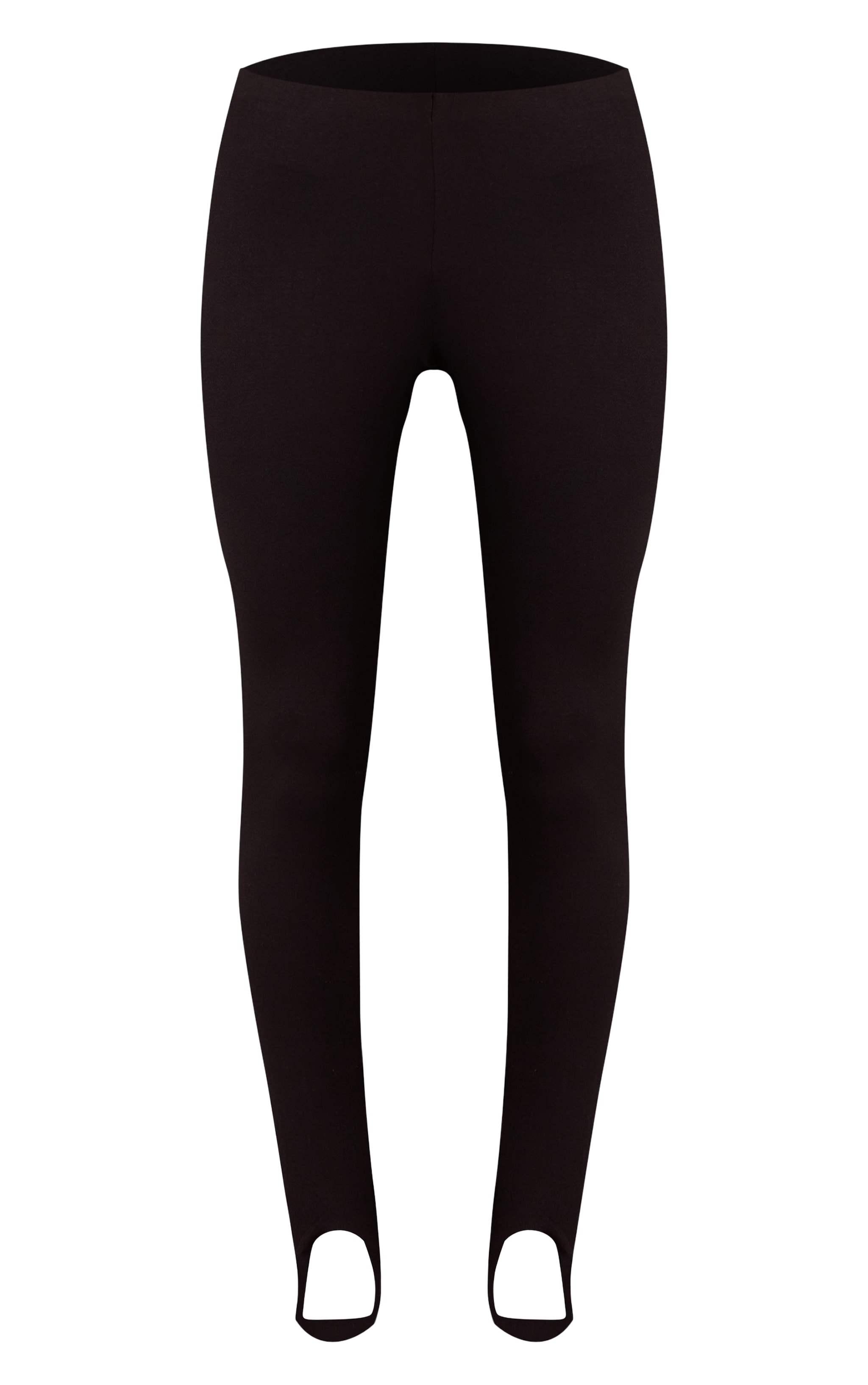 Legging doux noir à brides sous les pieds image 5