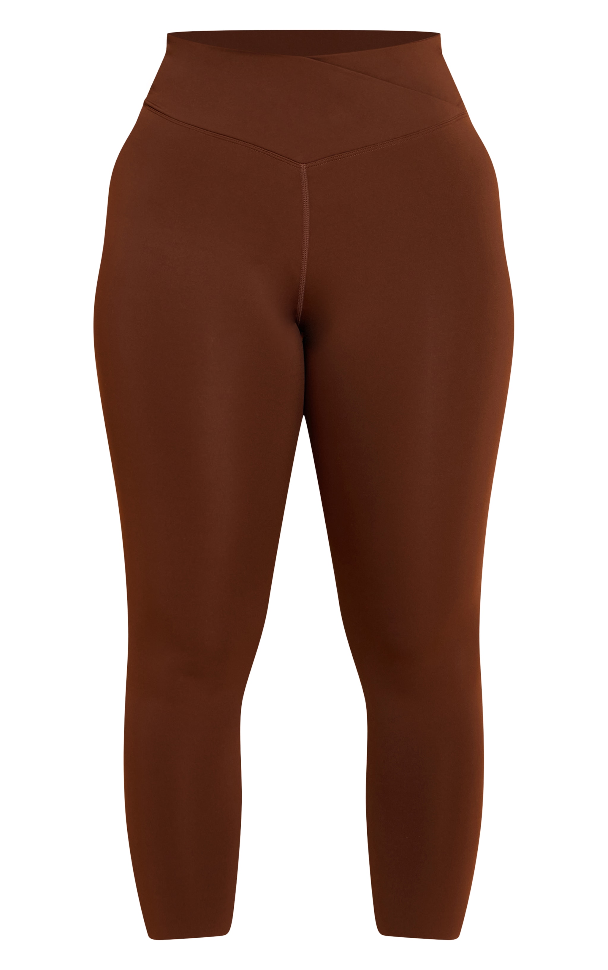 Shape Chocolate Sculpt Wrap V Front Leggings image 5