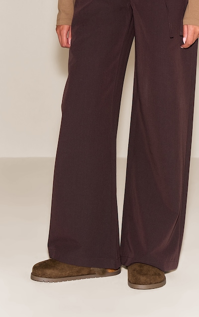 Khaki Faux Suede Faux Fur Lined Mules