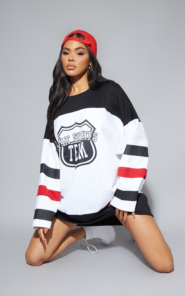 boxed campus pullover pink