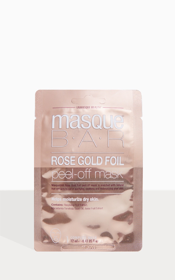 MasqueBar Rose Gold Peel Off Mask
