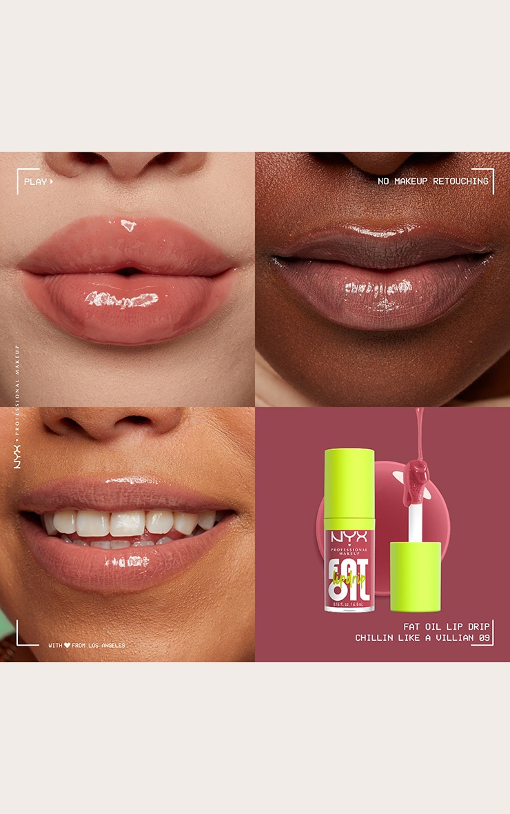 NYX PMU Fat Oil Lip Drip - Chillin Like A Villain image 3