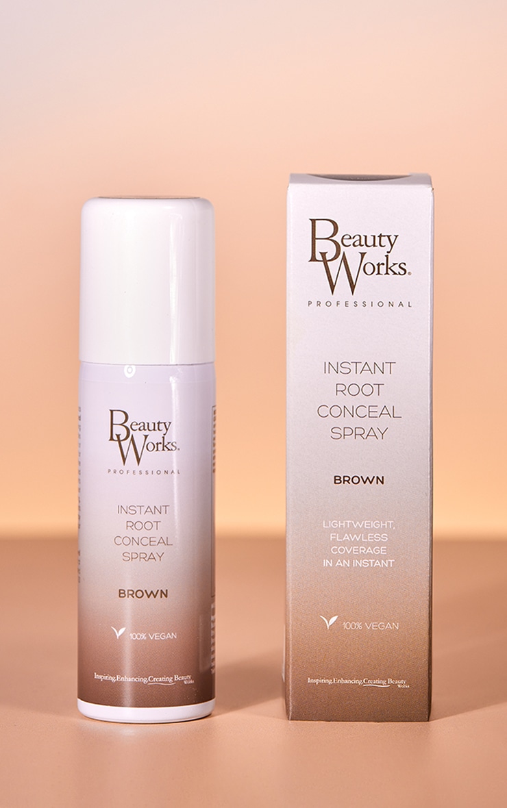 Beauty Works Root Concealer Spray Brown75Ml PrettyLittleThing